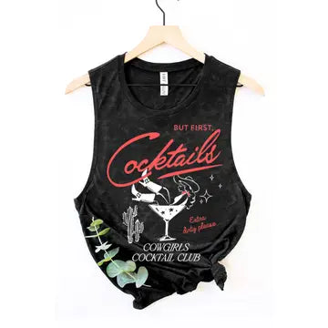Cowgirl Cocktail Club Tank