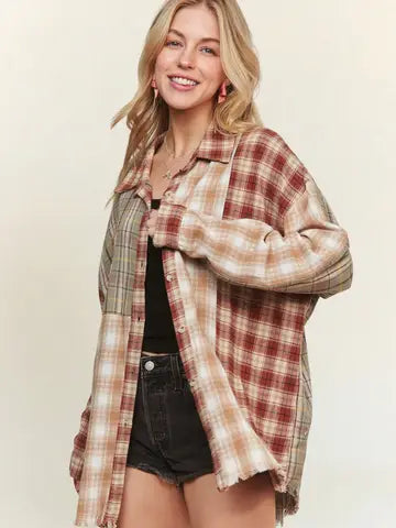 Sylvie Plaid Shirt