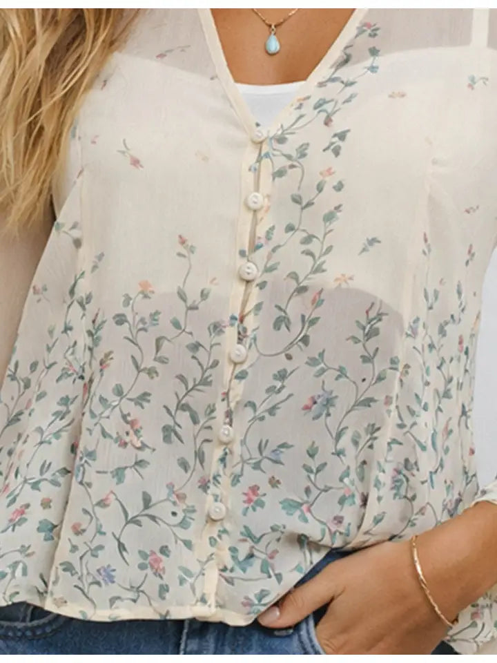Maeve Floral Top