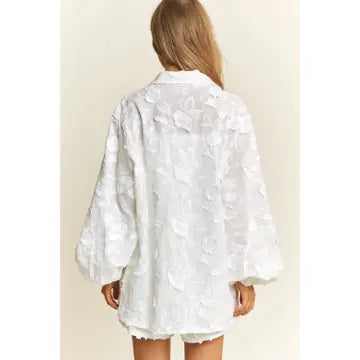 Hyacinth 3D Floral Top