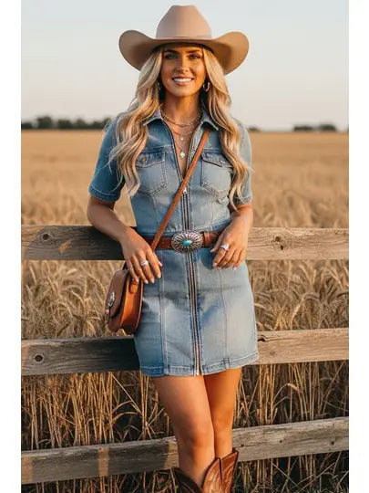 Corrina Denim Dress