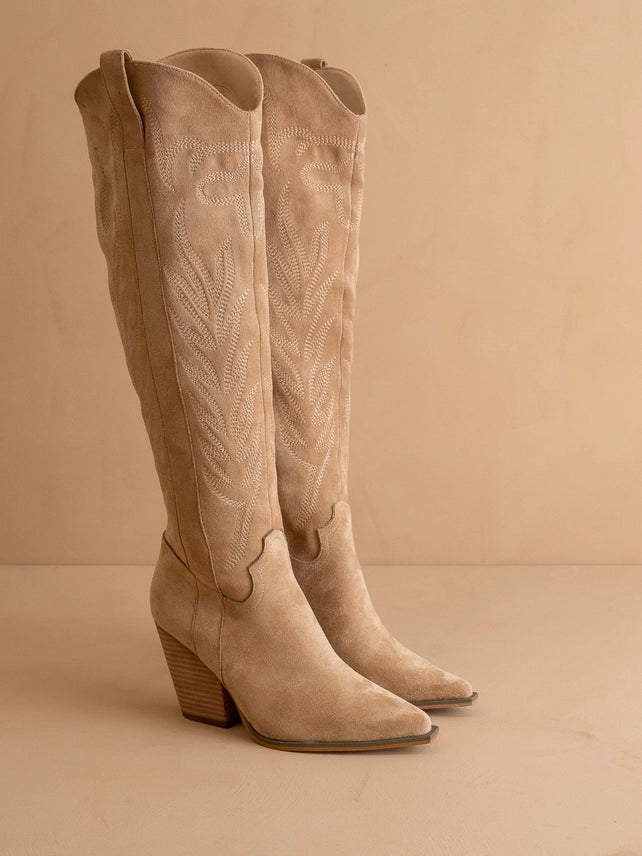 Dallas Knee High Cowboy Boots