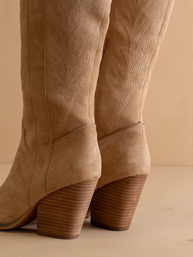 Dallas Knee High Cowboy Boots