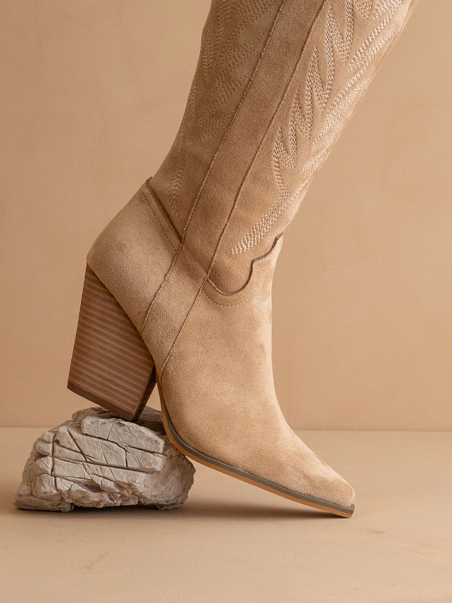 Dallas Knee High Cowboy Boots
