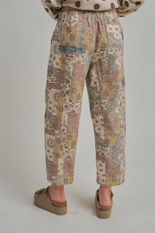 Dawn Boho Patchwork Pants