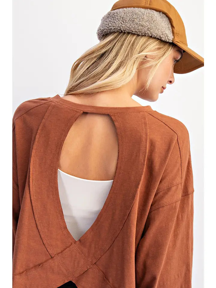 Millie Open Back Top