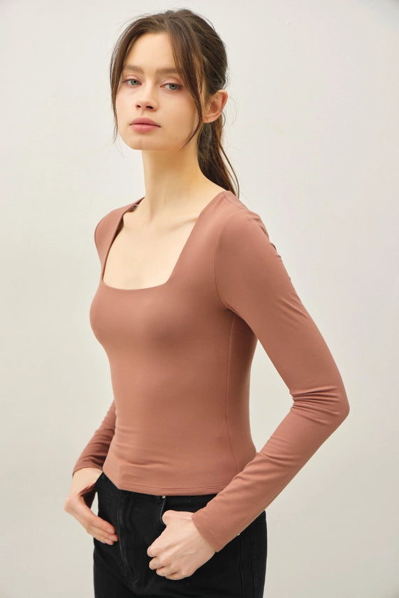 Darcy Square Neck Top