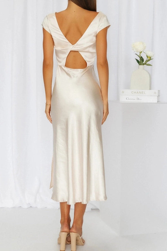 Harlow Cowl Neck Dress