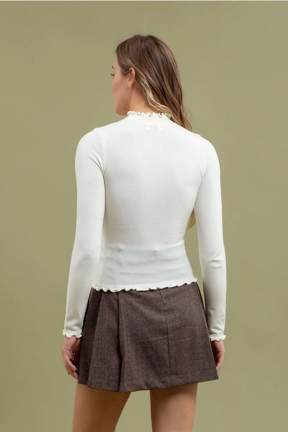 Lola Mock Neck Top