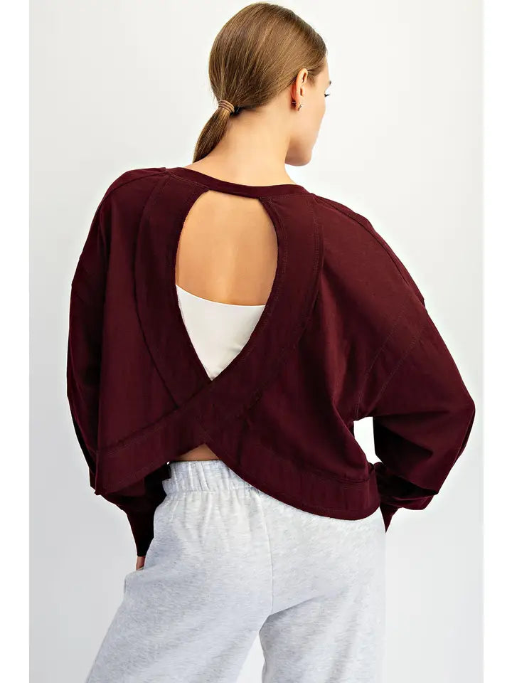 Millie Open Back Top