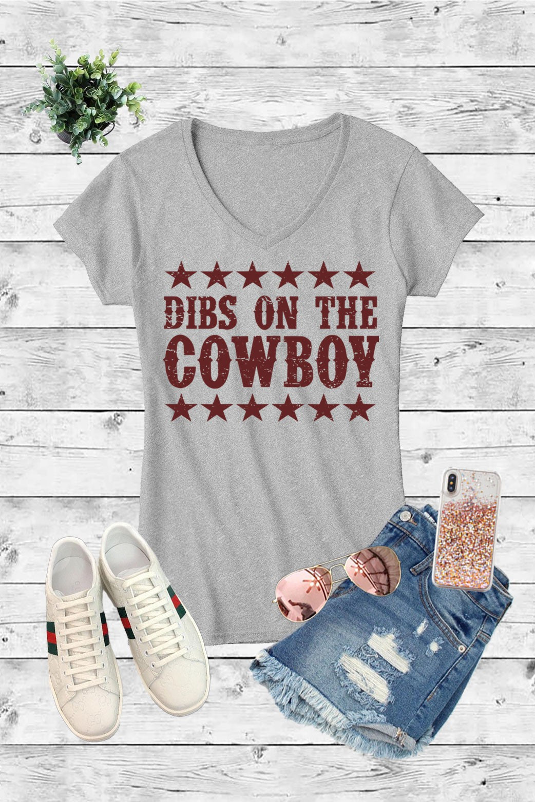Dibs on the Cowboy T Shirt