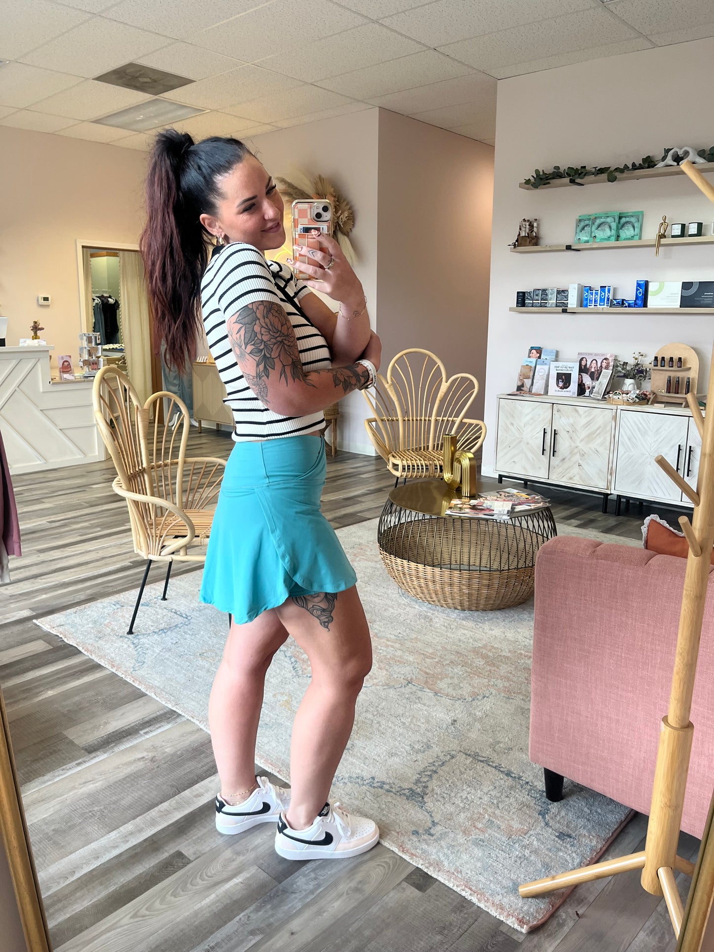 Simone V Waist Athletic Skort
