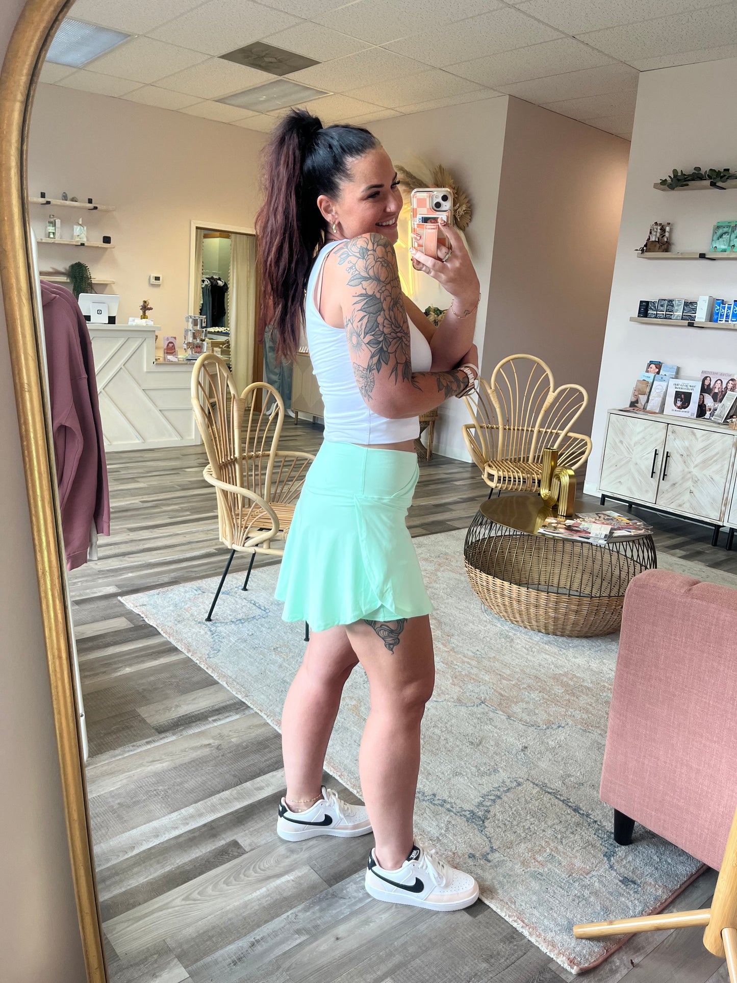 Simone V Waist Athletic Skort