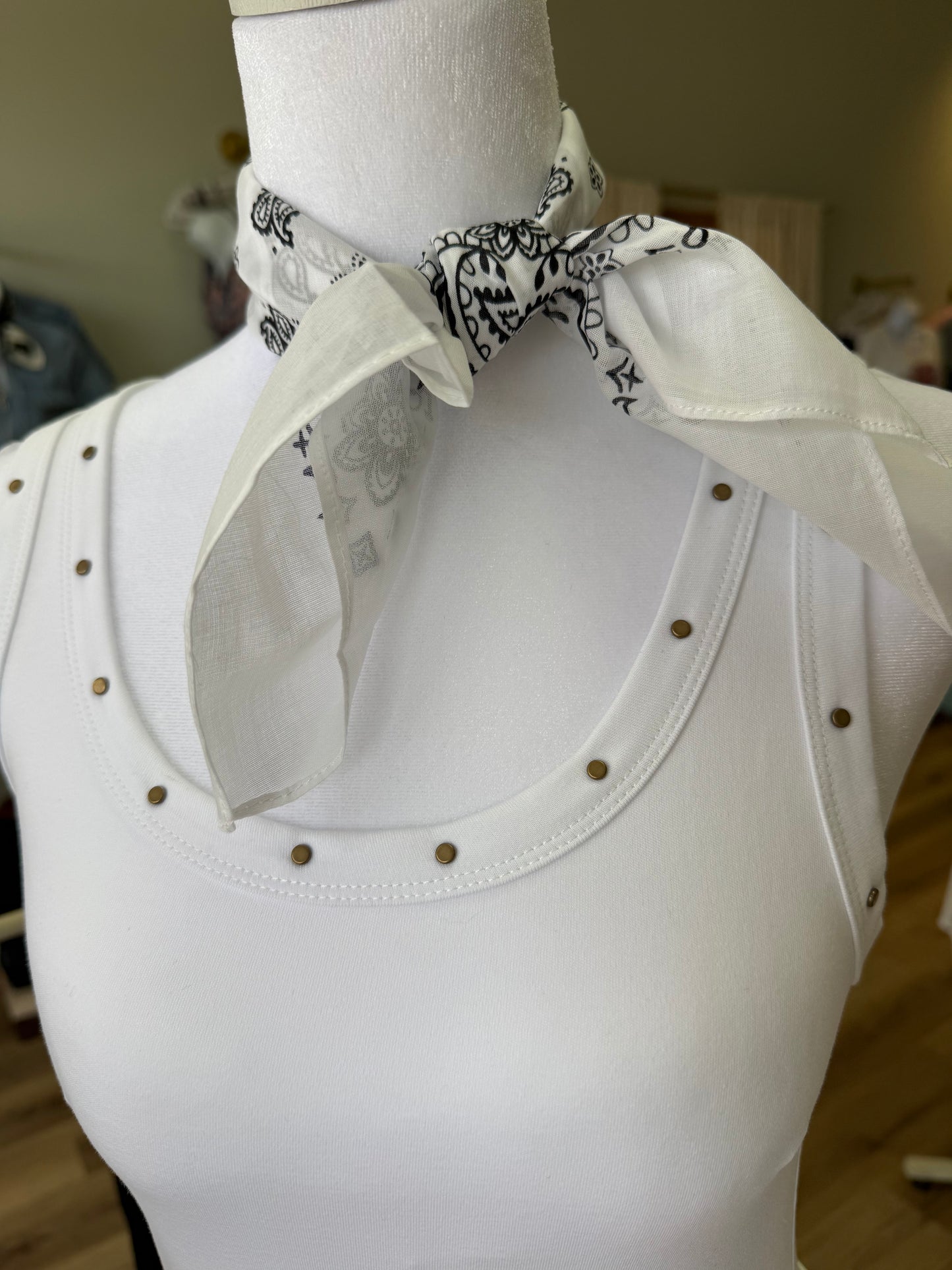 Kristi Studded Tank