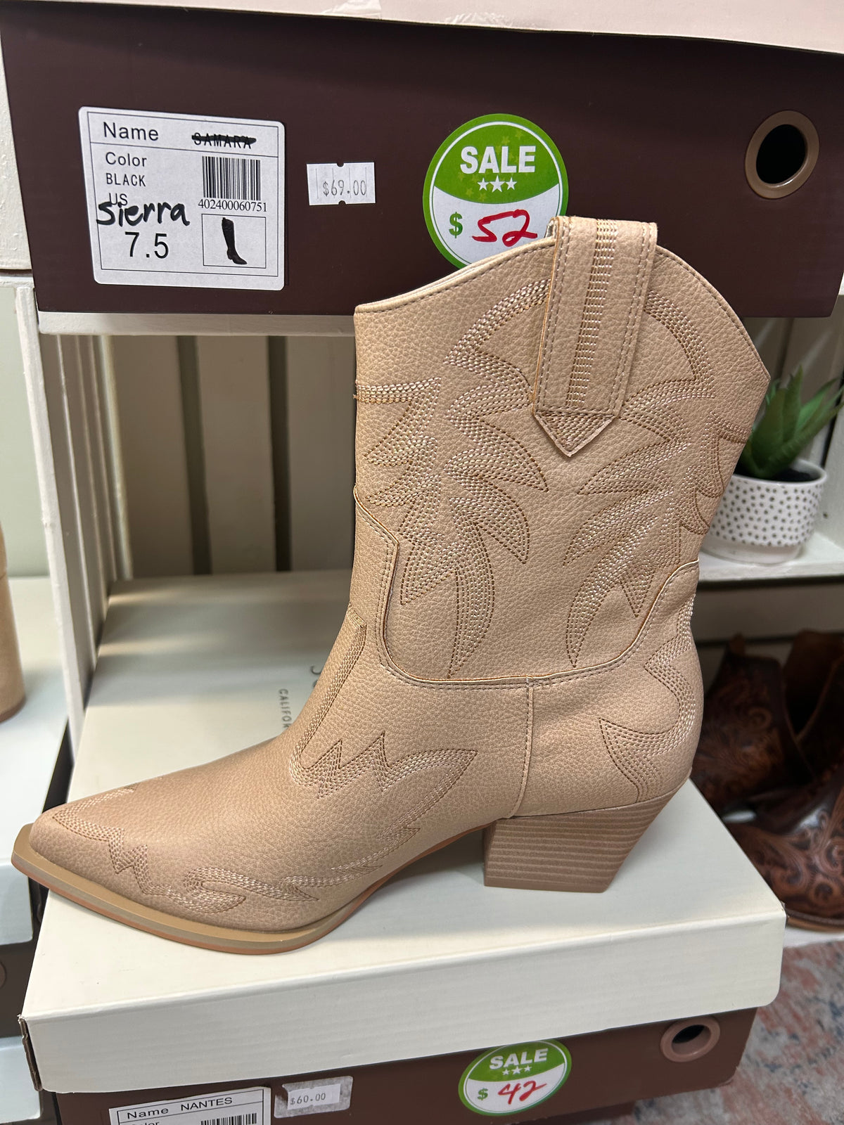 The Nantes Western Bootie