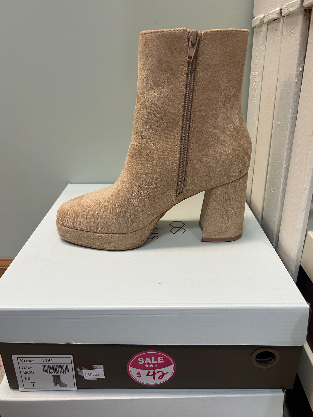 The Lima Platform Bootie