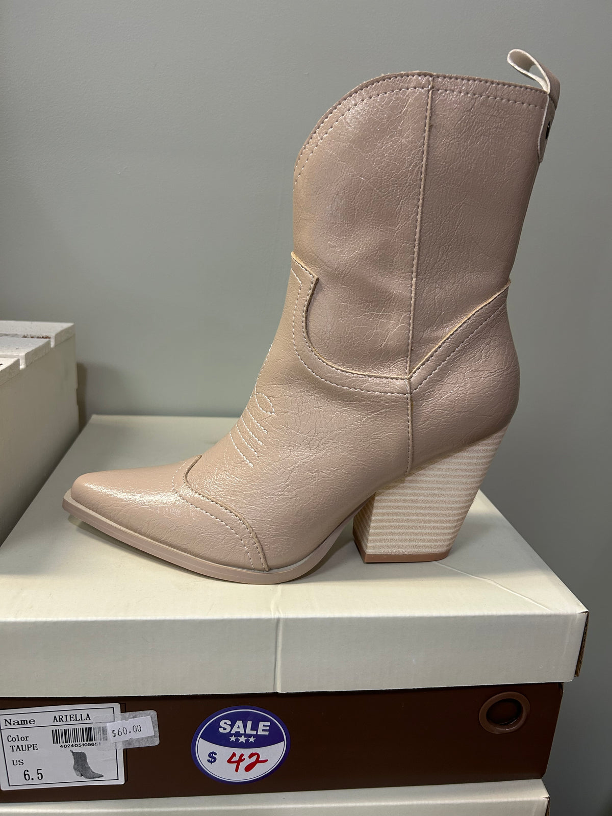 The Ariella Western Bootie