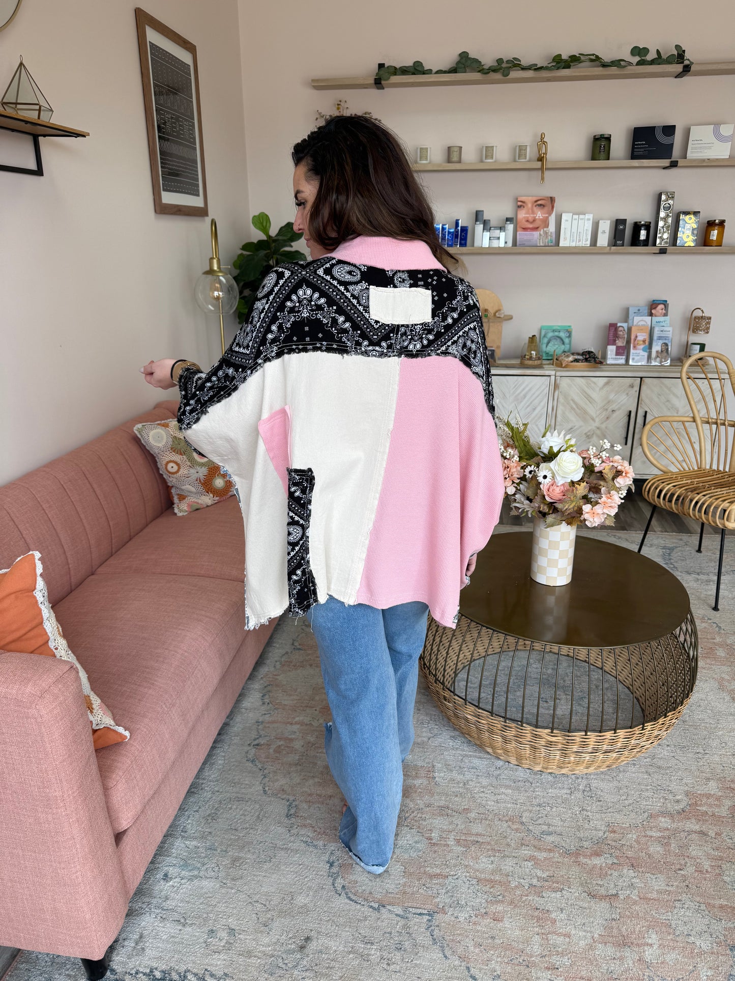 Gracie Button Up Top