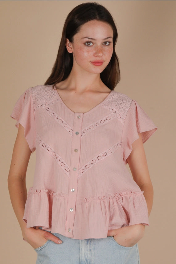 Sasha Lacey Blouse