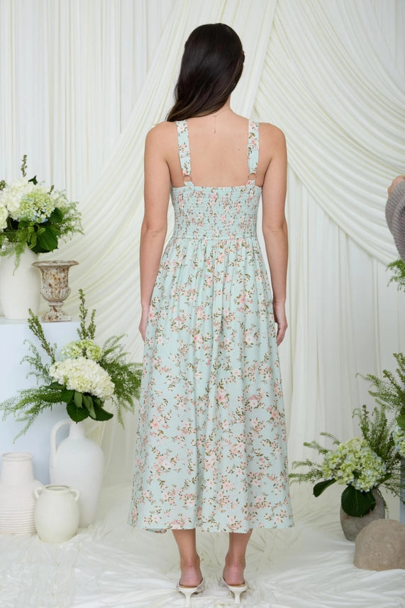 Serenity Midi Corset Dress