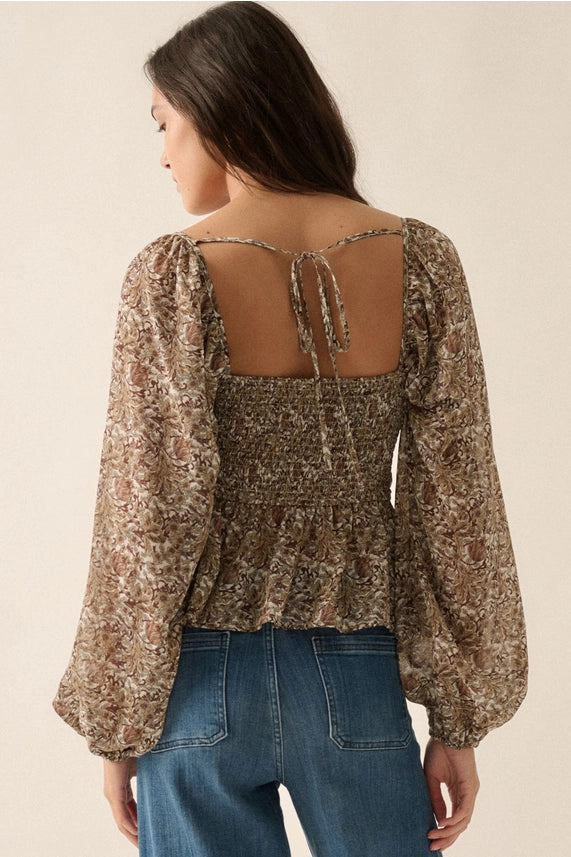 Marjorie Boho Top