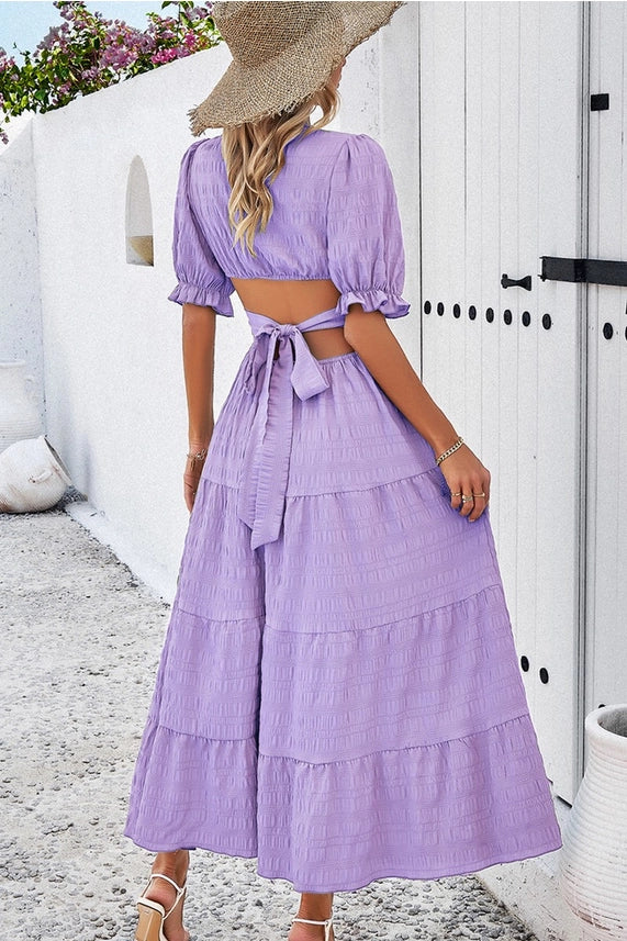 Nina Tiered Midi Dress