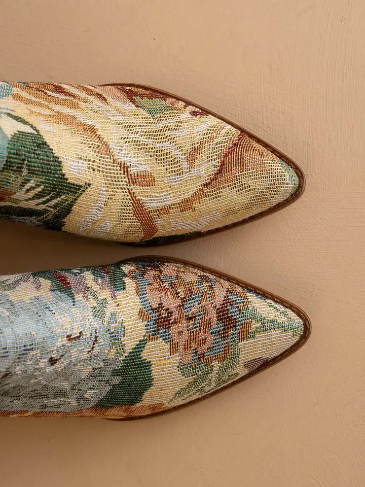 Kaiya Vintage Floral Western Boot