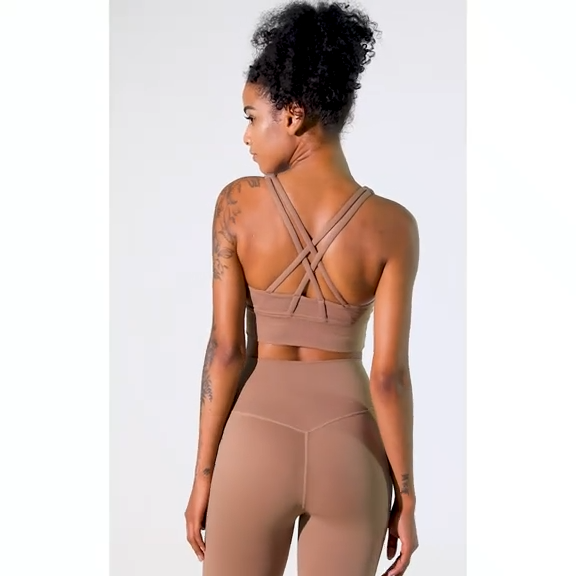 Isabella Strappy Sports Bra