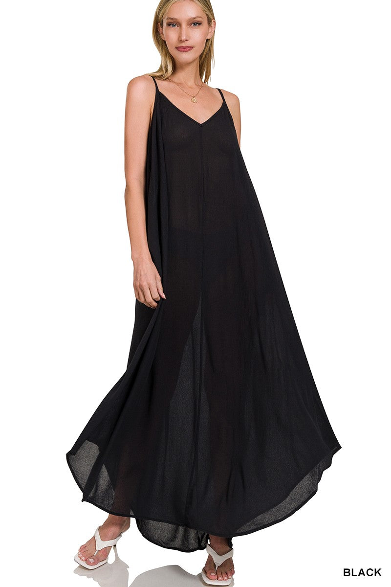 Eloise Crinkle Swing Dress