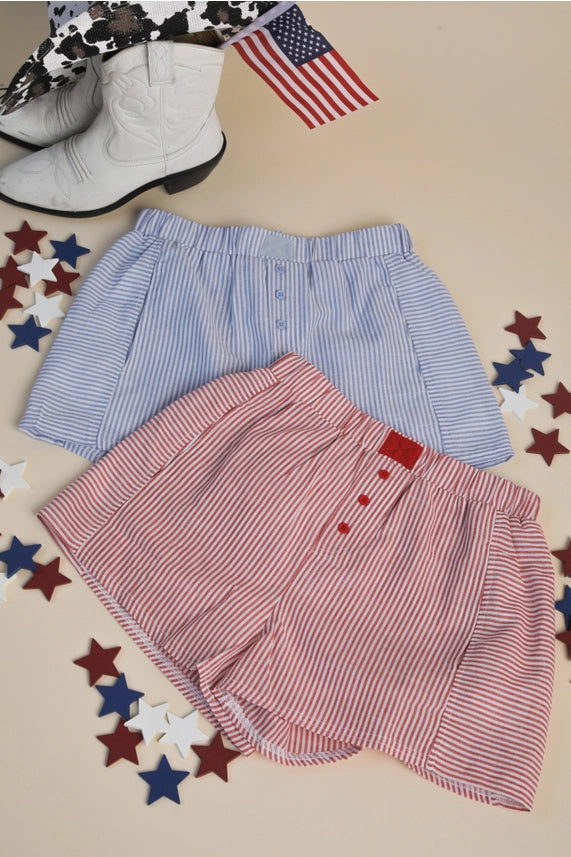 June Checked Boxer Shorts