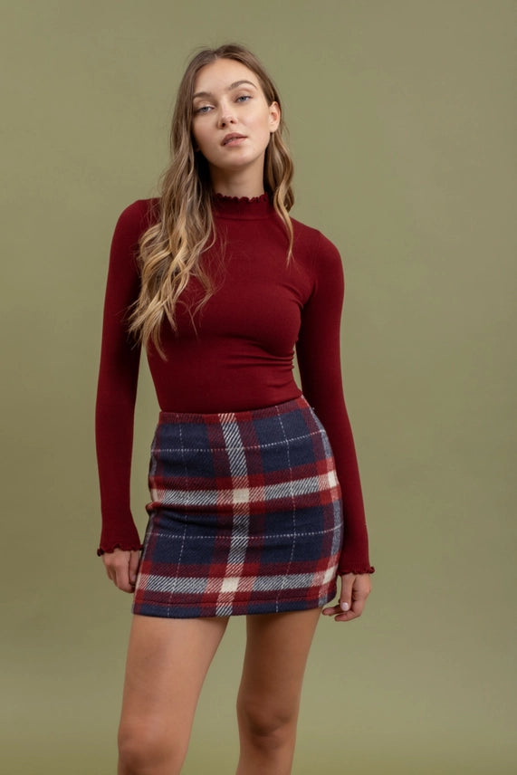 Lola Mock Neck Top