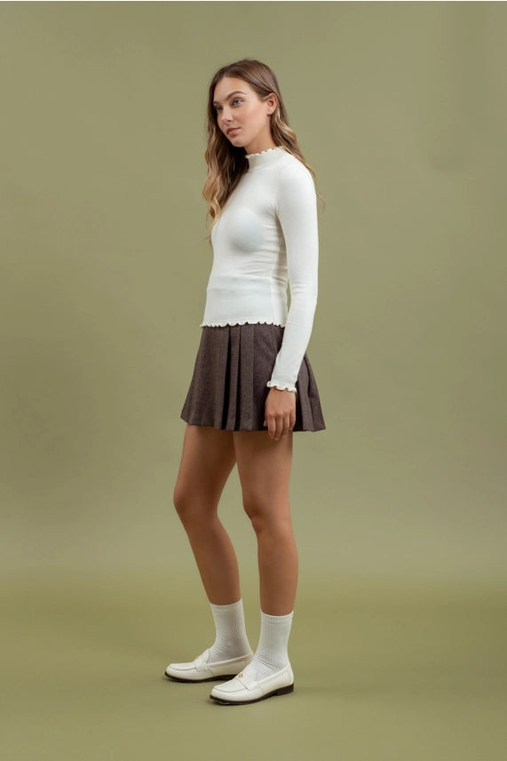 Lola Mock Neck Top