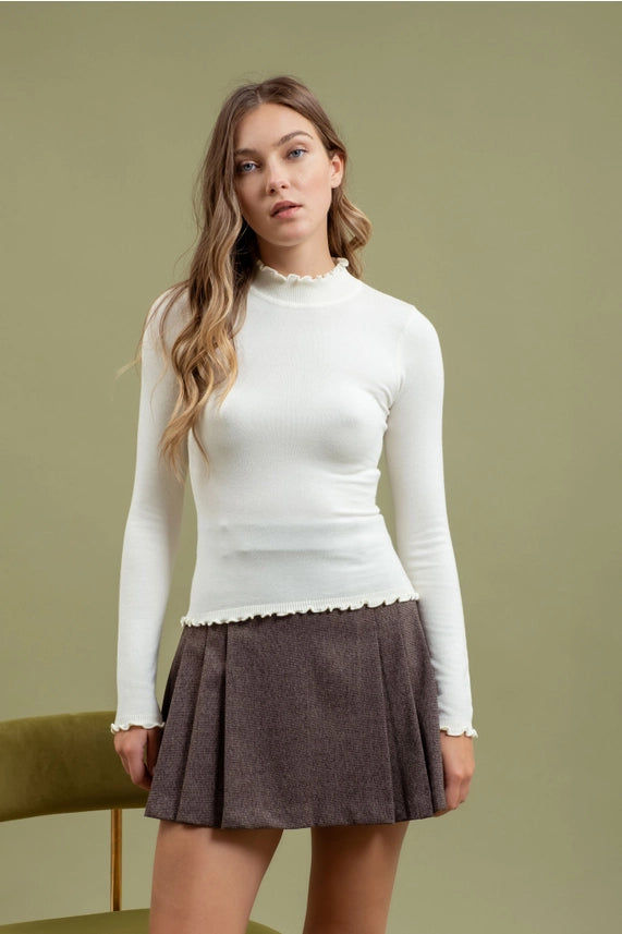 Lola Mock Neck Top