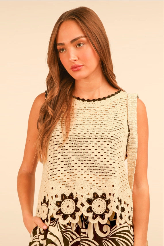 Kai Crochet Top