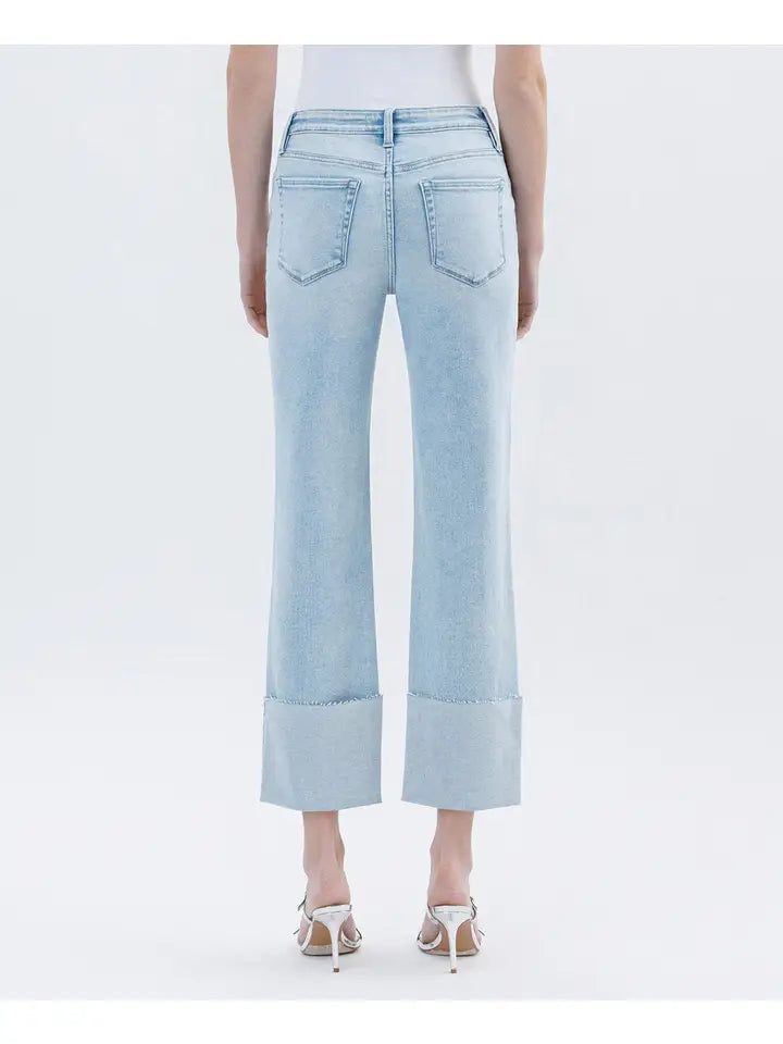 Madison Cuffed Cropped Jeans