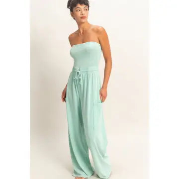 Lucy Strapless Jumpsuit