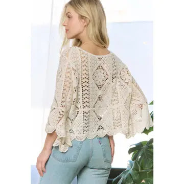 Laurel Crochet Top