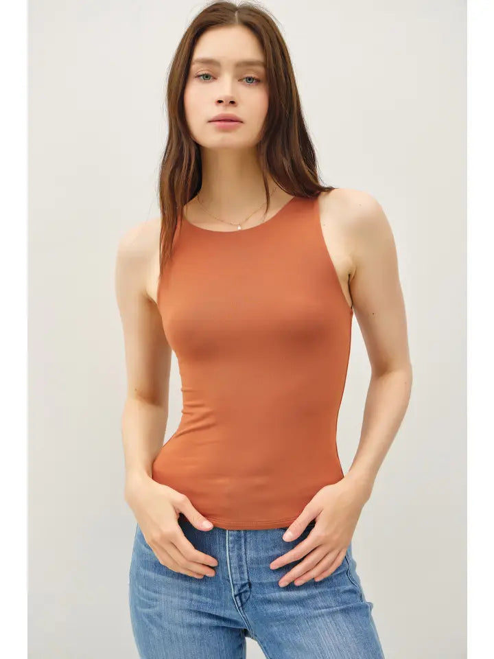 High Neck Basic Tank