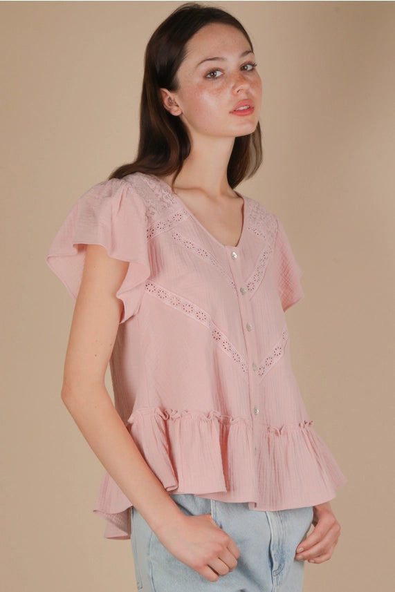 Sasha Lacey Blouse