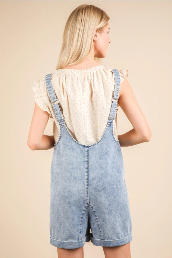 Phoenix Denim Romper