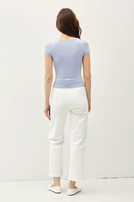 Jolie Square Neck Top