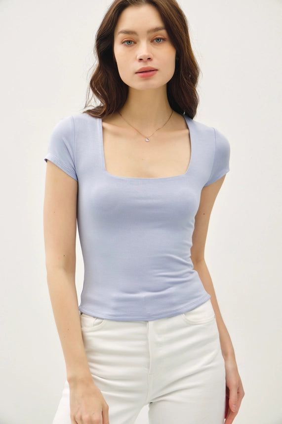 Jolie Square Neck Top