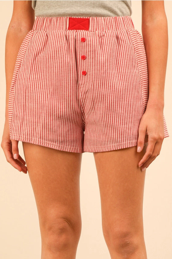 June Checked Boxer Shorts