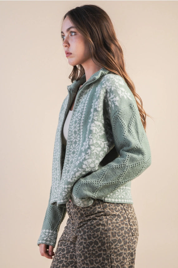 Mimi Zip Sweater
