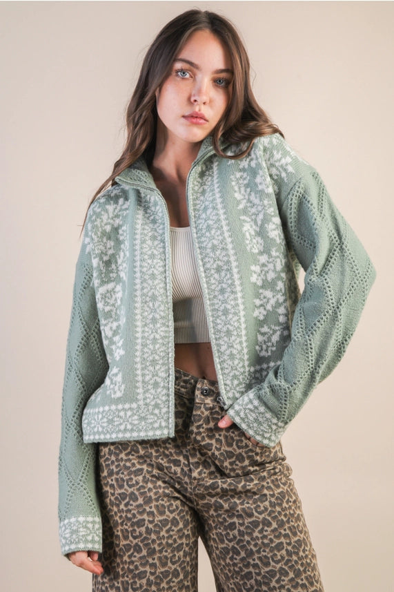Mimi Zip Sweater