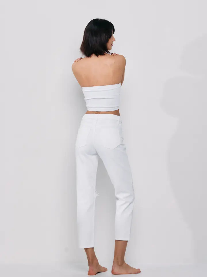 Amayah White Jeans