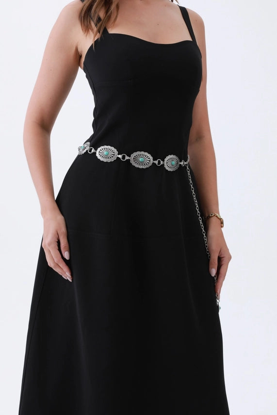 Turquoise Concho Belt