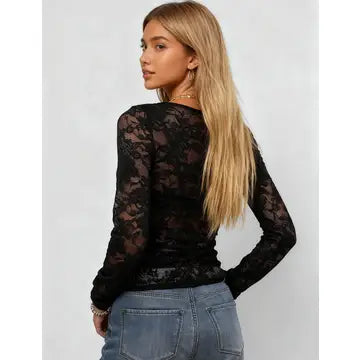 Jayden Lace Top
