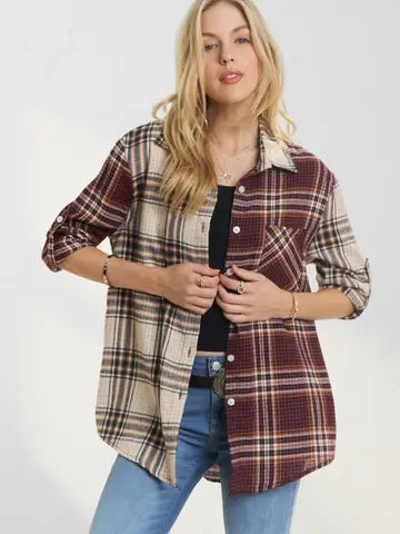 Dannie Plaid Shirt