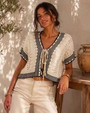 Lottie Tie Sweater